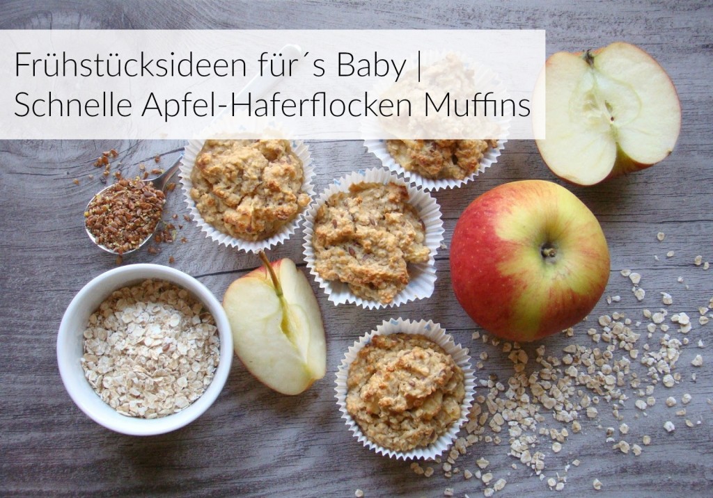 BWL-Frühstücksmuffins-Apfel-Haferflocken
