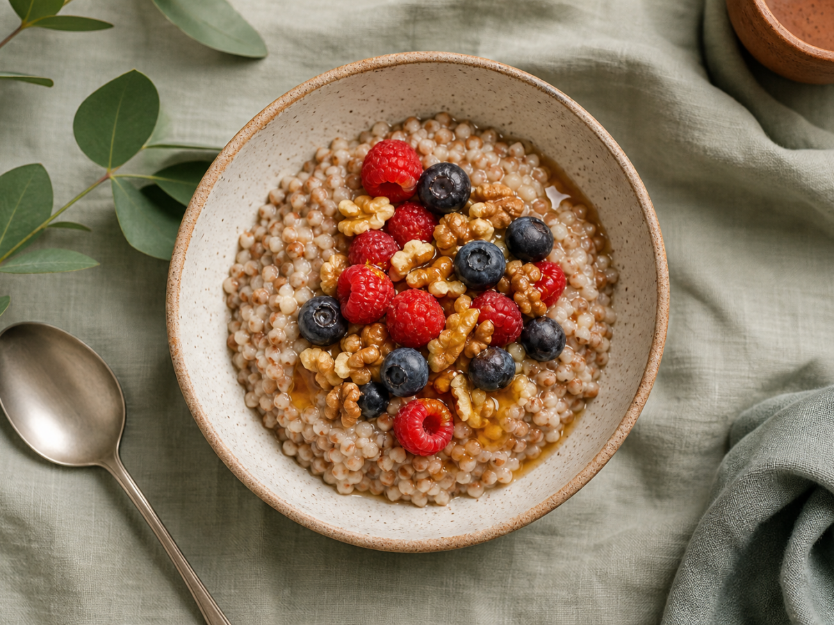 Buchweizen-Porridge: Gesundes Frühstück – Rezept, vegan und glutenfrei